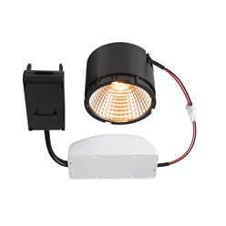 NEW TRIA®, led module, rond, 2700K, 38°, FASE, zwart